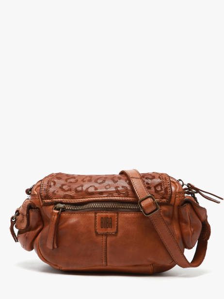 Sac Bandoulière Heritage Cuir Biba Marron heritage GAD4L vue secondaire 4
