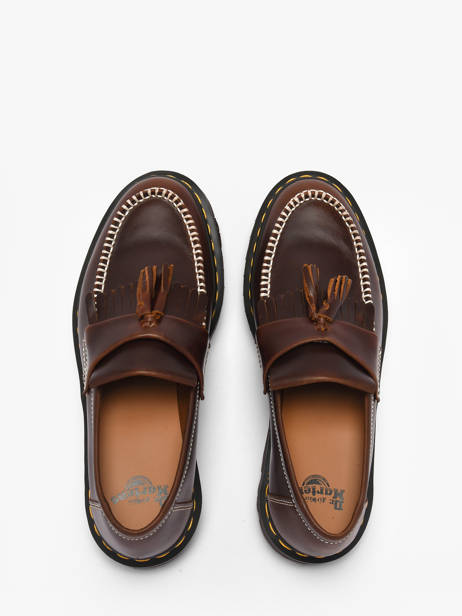 Mocassins Adrian En Cuir Dr martens Marron men 42849200 vue secondaire 3