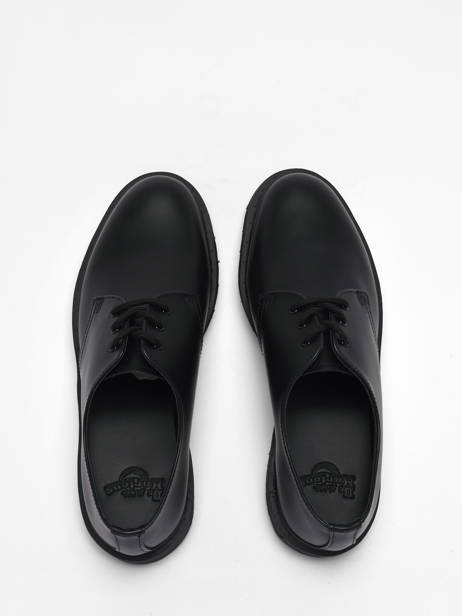 Chaussures Derbies 1461 Mono En Cuir Dr martens Noir boy 14345001 vue secondaire 3