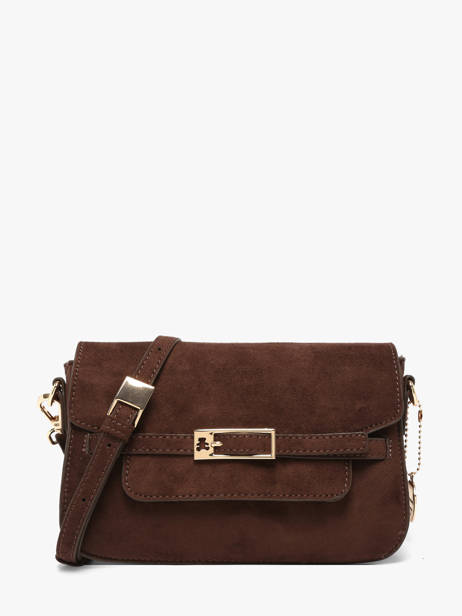 Sac Bandoulière Buckle Lulu castagnette Marron buckle D