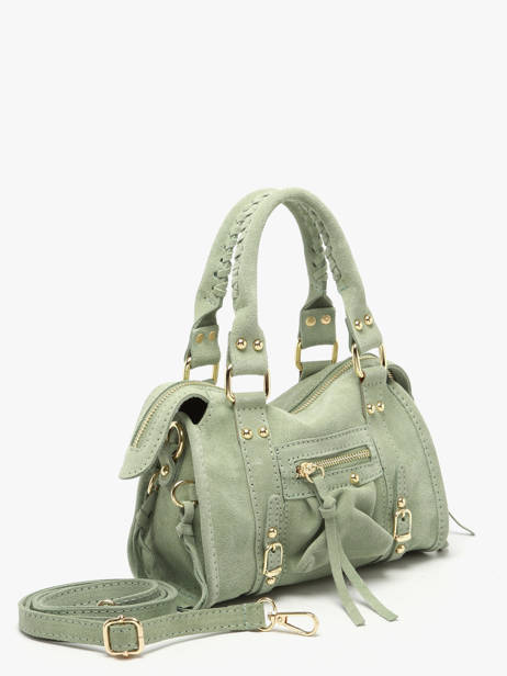 Sac Bandoulière Velvet Cuir Milano Vert velvet VE24092O vue secondaire 1