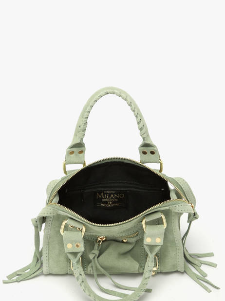 Sac Bandoulière Velvet Cuir Milano Vert velvet VE24092O vue secondaire 2
