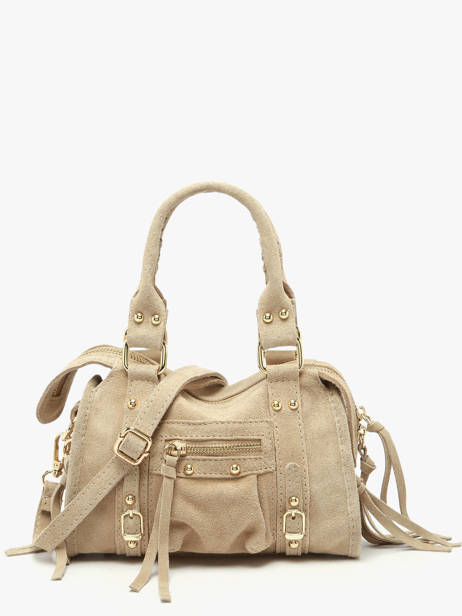 Sac Bandoulière Velvet Milano Beige velvet VE24092O