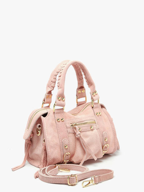 Sac Bandoulière Velvet Milano Rose velvet VE24093O vue secondaire 2