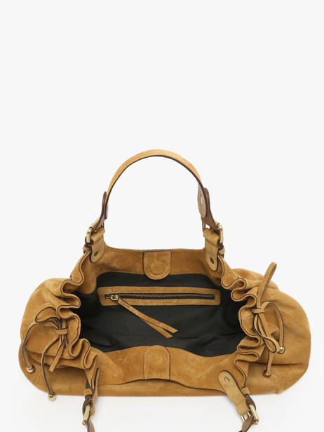 Sac Chiara Folk Cuir Gerard darel Jaune chiara DDS84407 vue secondaire 3
