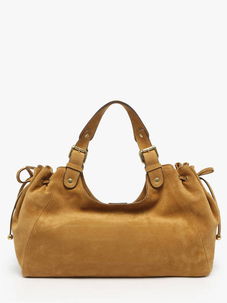 Sac Chiara Folk Cuir Gerard darel Jaune chiara DDS84407 vue secondaire 4