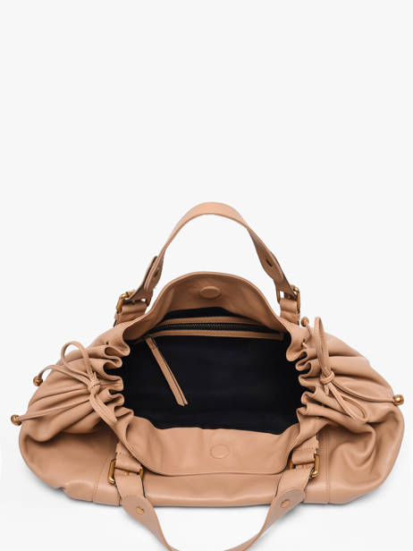 Sac 24h  Icone Cuir Gerard darel Beige icone DDS01410 vue secondaire 3