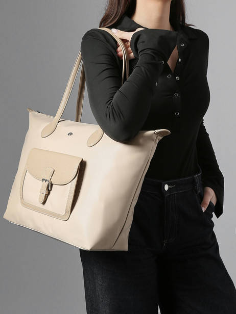 Sac Porté épaule Kiana Nylon Hexagona Beige kiana 1720181 vue secondaire 1