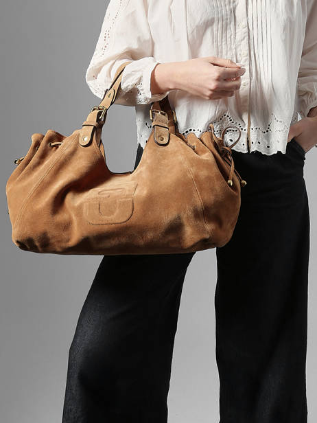 Sac Porté épaule Chiara Cuir Gerard darel Jaune chiara DBS84407 vue secondaire 1