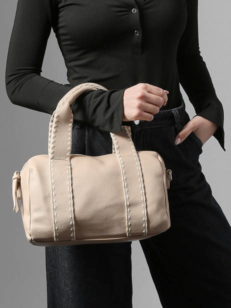 Sac Porté Main Brodery Miniprix Marron brodery 19671 vue secondaire 1