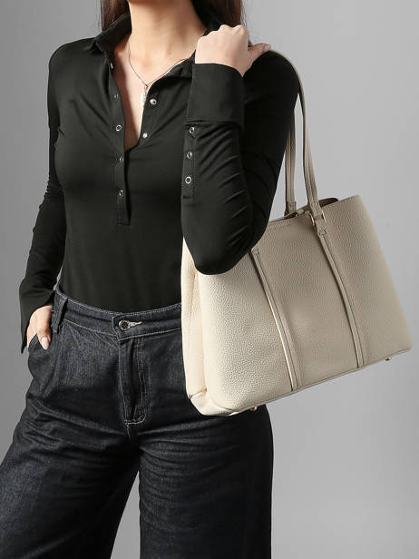 Sac Porté Main Et épaule Grained Miniprix Beige grained A721 vue secondaire 1