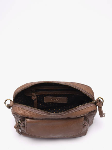 Sac Bandouliere Naina Cuir Pieces Beige naina 17063358 vue secondaire 3