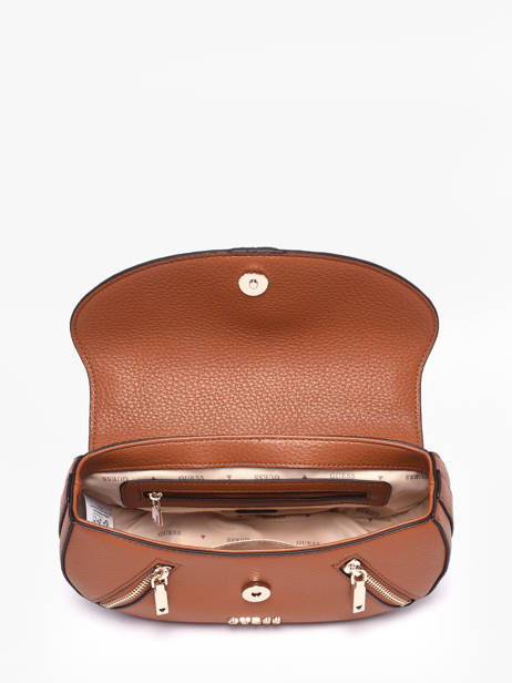 Sac Bandoulière Jessa Polyester Guess Marron jessa BG836220 vue secondaire 3