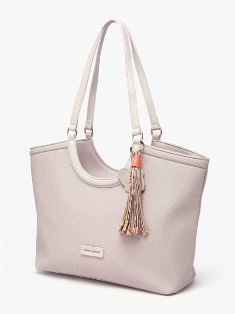 Sac Porté épaule Grigri Polyurethane David jones Violet grigri CM8380 vue secondaire 2