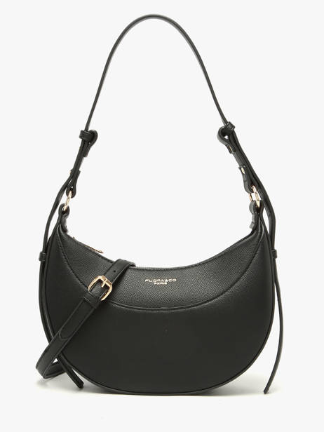 Sac Porté épaule Saffiano Miniprix Noir saffiano F8583