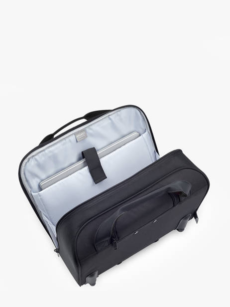 Porte Documents Roulettes Delsey Noir parvis + 3944449 vue secondaire 4