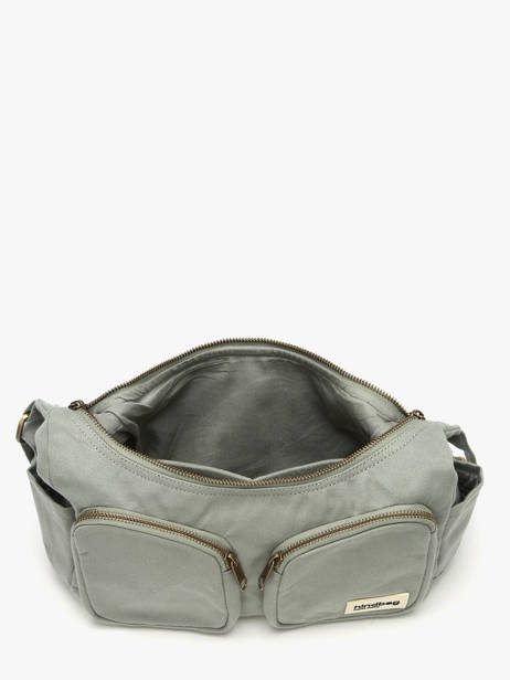 Sac Bandoulière Best Seller Coton Hindbag Bleu best seller EMILE vue secondaire 3