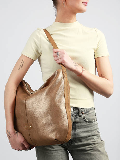 Sac Porté épaule Vintage Cuir Mila louise Multicolore vintage 23047XC vue secondaire 1