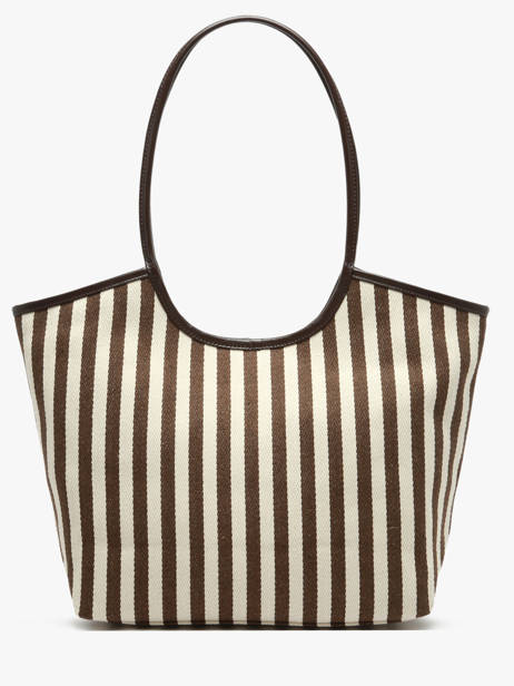 Sac Porté épaule Rayure Nat et nin Marron rayure RY vue secondaire 3
