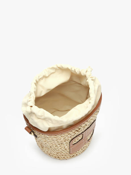 Sac Bandoulière Paille Nat et nin Beige paille PL vue secondaire 2