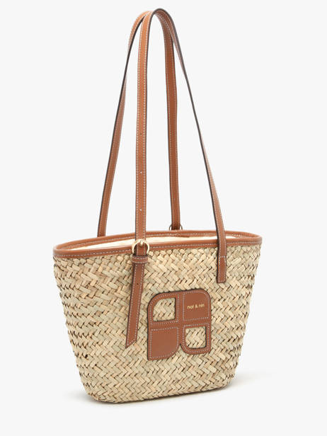 Sac Porté épaule Paille Nat et nin Beige paille PL vue secondaire 1
