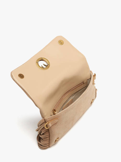 Sac Bandoulière Love Bag Soft Cuir Pinko Beige love bag soft 6023A39A vue secondaire 3