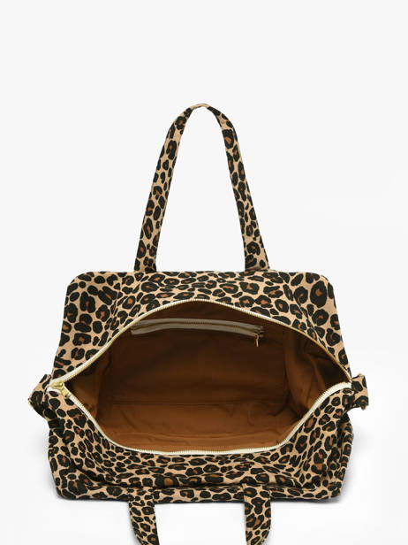 Sac Porté Main Forever Wild Coton Rivedroite Marron forever wild SAUVAFOR vue secondaire 2