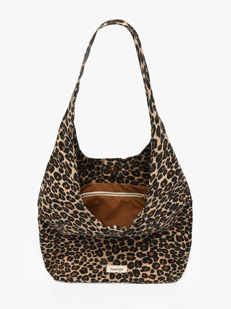 Sac Porté épaule Forever Wild Coton Rivedroite Marron forever wild RICHEFOR vue secondaire 2
