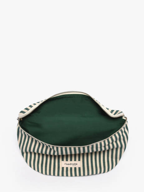 Sac Banane Rivedroite Vert spring striped CUSTSTRI vue secondaire 1