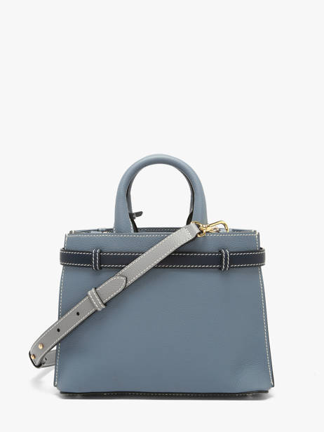 Sac Porté Main Faubourg Cuir Lancel Bleu faubourg A13547 vue secondaire 4