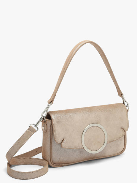 Sac Porté épaule Ginkgo Nathan baume Beige ginkgo 7GT vue secondaire 1