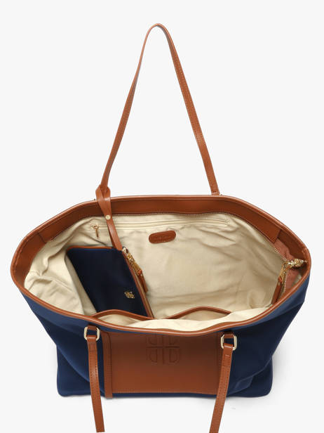 Sac Porté épaule L Fran Nylon Laurent david Bleu ld bags 887 vue secondaire 3