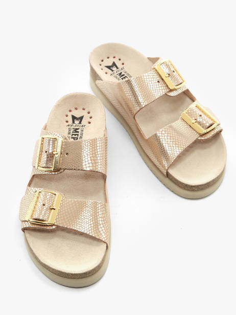 Mules Hester Havana En Cuir Mephisto women P5136749 vue secondaire 1