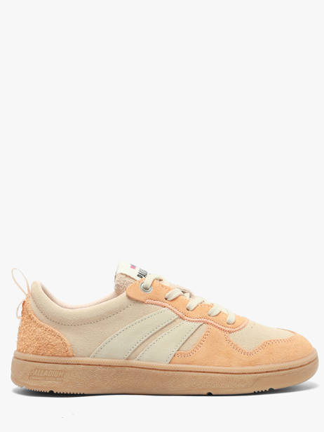 Sneakers En Cuir Palladium Orange women 99505868