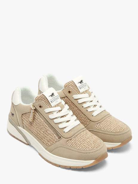 Sneakers Mustang Beige accessoires M0532011 vue secondaire 1