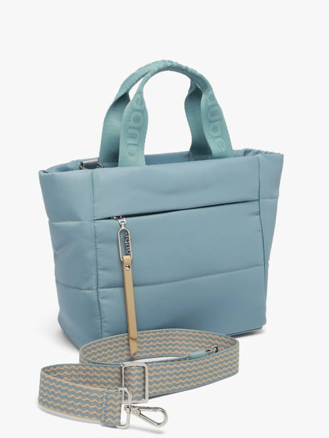 Sac Porté Main Et Bandoulière Cumulus Nylon Recyclé Aube Bleu cumulus 101CS04 vue secondaire 2