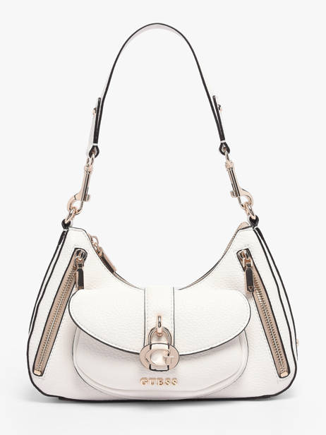 Sac Porté épaule Jessa Polyester Guess Blanc jessa BG836218