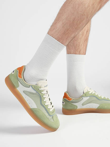 Sneakers Park En Cuir Hoff Vert men 12519009 vue secondaire 1