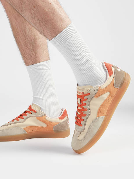 Sneakers Park En Cuir Hoff Orange men 12619407 vue secondaire 1