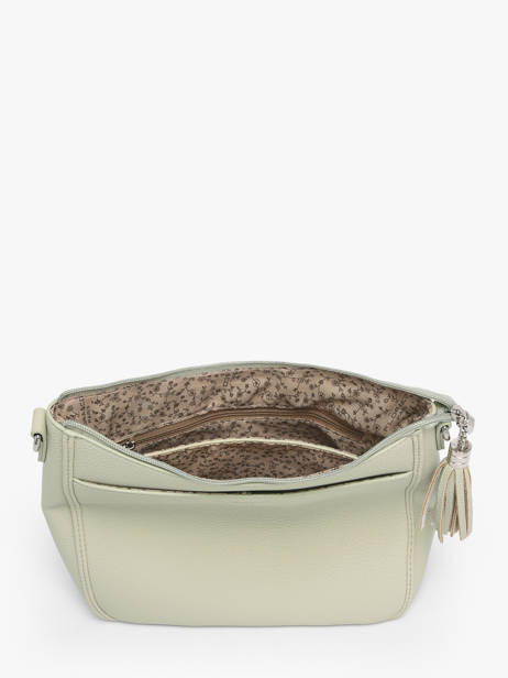 Sac Bandoulière Grained Miniprix Vert grained F8575 vue secondaire 2