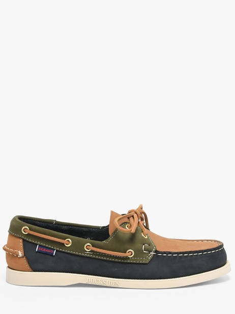 Chaussures Bateau En Cuir Sebago Multicolore men 7111M2W