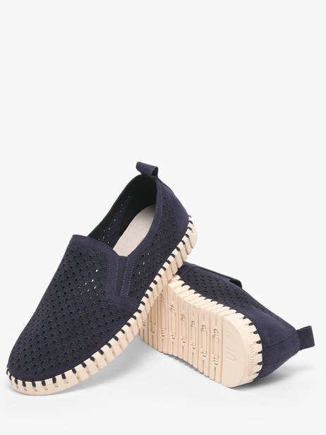 Mocassins Ilse jacobsen Bleu men TULIP140 vue secondaire 2