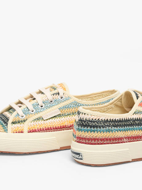 Sneakers Superga Multicolore women 133SWA0G vue secondaire 2