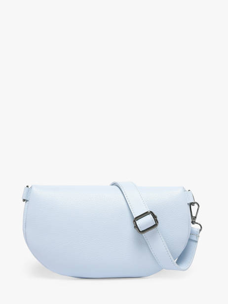 Sac Banane Caviar Cuir Milano Bleu caviar CA23111 vue secondaire 3