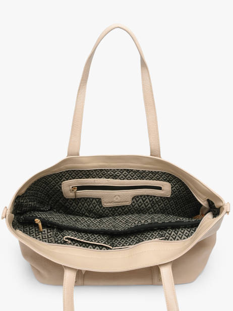 Sac Porté épaule Zip Lulu castagnette Beige zip ALBIN vue secondaire 3