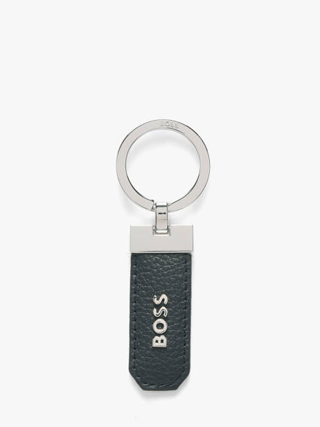 Porte-clefs Grained Cuir Hugo boss Bleu grained HAK416N