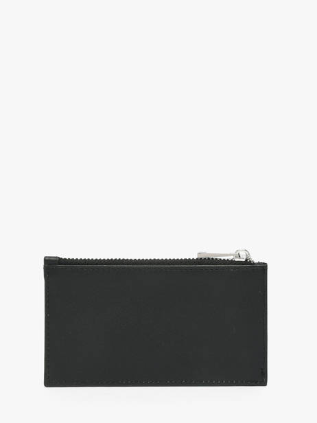 Porte-cartes Zippée Smooth Cuir Hugo boss Noir smooth HLK503A vue secondaire 2