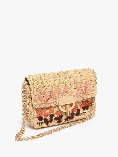 Sac Bandoulière Moon Raphia Vanessa bruno Beige moon raphia 24V40533 vue secondaire 1