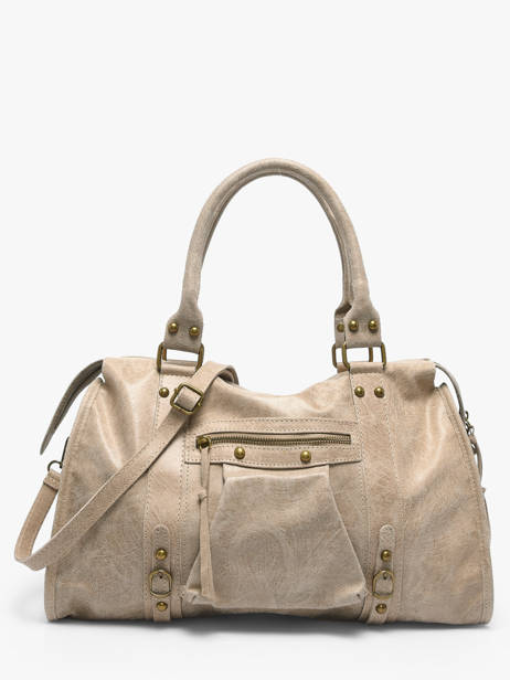 Sac Porté épaule A4 Spazzolato Cuir Milano Marron spazzolato SP24095