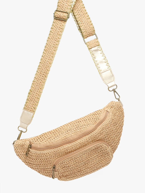 Sac Banane Pieces Beige adette 17161665 vue secondaire 2